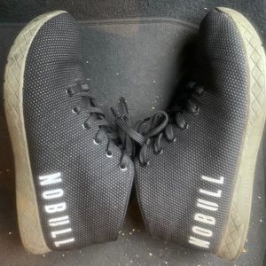 UNISEX IVY/black Nobull Mid Trainers W 9.5/ M 8